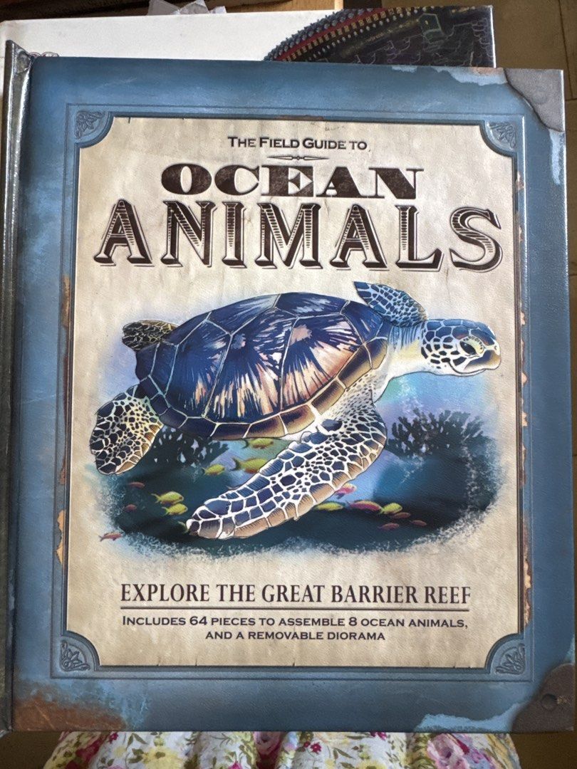The Field Guide to Ocean Animals (Category: Children's Books) located in Quezon City. Submitted by safedragon_2306ab257 (Listing ID 1437432418, Image 1). Description: - Discover the Great Barrier Reef! - Includes 64 pieces to build 8 ocean animals. - Features a removable diorama. - Perfect for learning about marine life. - Fun and educational for kids!.