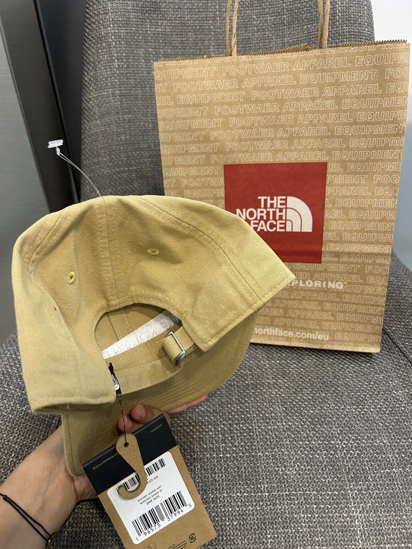 The north face - light brown cap (Category: Caps & Hats) located in Calamba. Submitted by biyanggg (Listing ID 1437455710, Image 2). Description: End May eta Cash basis Plus sf.
