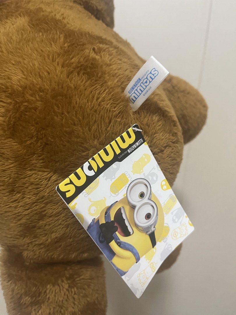 Tim Bear Minions (Category: Designer & Blind Box Toys) located in Las Pinas. Submitted by stuffhaven (Listing ID 1437567358, Image 3). Description: Location : Las Piñas Pick up or lalamove Jnt ( by schedule) Tim bear with paper tag. Perfect gift..