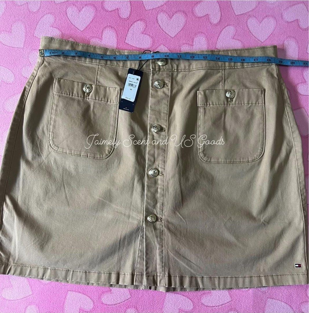 TOMMY HILFIGER SKIRT SIZE 16 (Category: Skirts) located in Las Pinas. Submitted by jaimelyscent_ (Listing ID 1437483807, Image 3). Description: TOMMY HILFIGER SKIRT SIZE 16 FIT TO SIZE 38 WAIST LINE ✅NEW ARRIVAL FROM🇺🇸$99.50 MALL PRICE NOW ON SALE 📌1899.00 ONLY GOOD DEAL!!! GRAB IT NOW.