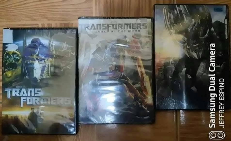 Transformers DVD Movie Collection (Category: CDs & DVDs) located in Quezon City. Submitted by jeffreyespino (Listing ID 1437447393, Image 1). Description: Price: Php1000-Php1500 each All original DVD We accept cash, GCash / Maya 09152688298, 09989968742, Gotyme, BPI, BDO, LBC, Cebuana Lhuiler, MLhuiler and Palawan Express payments. For faster transaction sms us thru 09989968742 Deliver / pick up thru Grab, Lalamove etc. Shipping via JRS Express o