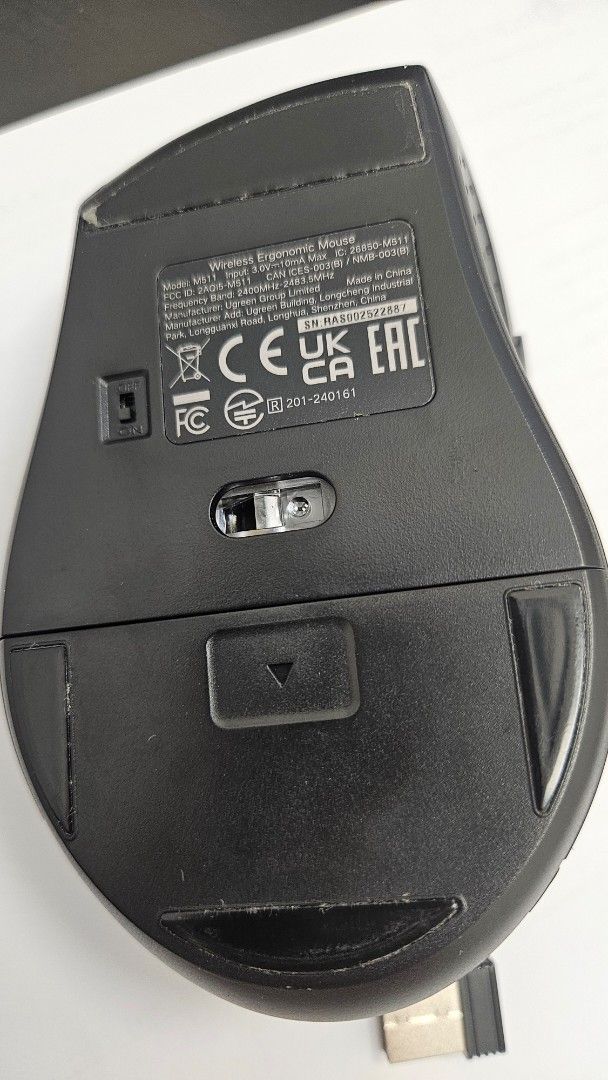 UGREEN 2.4G Ergonomic Wireless Mouse451770657391912962