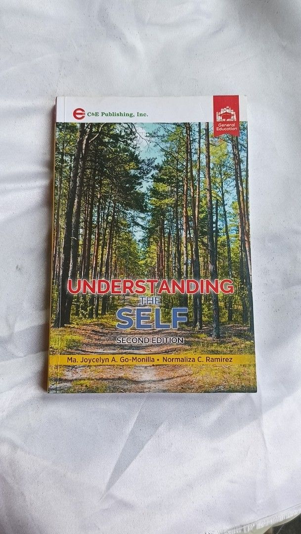 Understanding the Self, Second Edition (Category: Textbooks) located in Manila. Submitted by wilddog-15ffa7 (Listing ID 1437435262, Image 1). Description: - 'Understanding the Self, Second Edition' available! - Explores different aspects of the self. - Discusses internal forces like self-esteem and self-efficacy. - Includes self-assessment questions and self-reflection exercises. - Features online resources for deeper insights. - Reflection pages