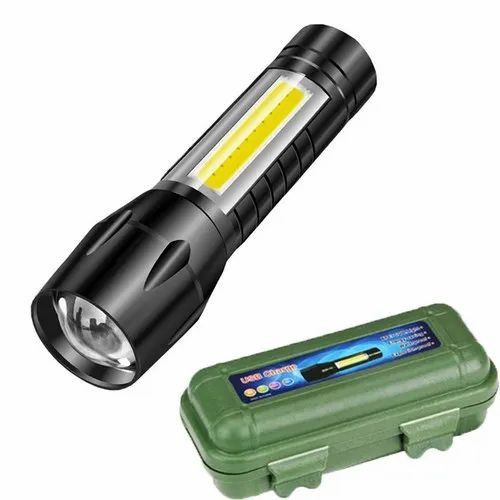 USB rechargeable flashlight (Category: Everything Else Others) located in Marikina City. Submitted by ms.crybabe (Listing ID 1437434973, Image 2). Description: USB rechargeable LED flashlights that come in green hard shell cases with charger Super sale PHP 100 each only ‼️‼️ 10 pcs available✅.
