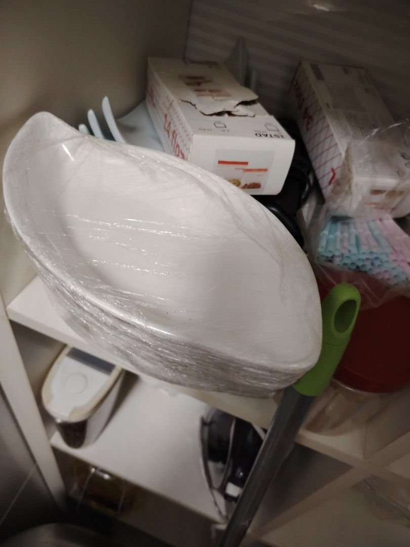 White Ceramic Plates - Set of452327548829061124