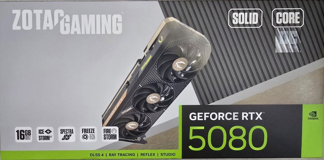 Zotac RTX 5080 Solid Core451771545105868800