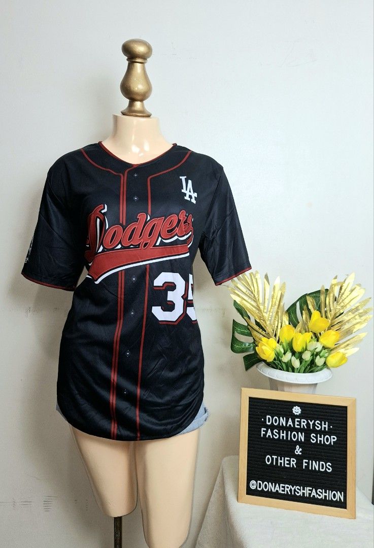 😍 Bacon Dodgers Baseball Jersey - Bellinger #35 3D Full Sublimation 😍 (Category: Tshirts & Polo Shirts ) located in Rizal. Submitted by donaeryshfashionshop (Listing ID 1437754516, Image 2). Description: 🌻 Micro-Polyester 100% 🌻 UNISEX Sporty Style Casual Shirt 🌻 One size only: 44in chest x 30in length 🌻 soft material 🌻 Imported: Thailand 🌻 Brand: Bacon 🌻 Condition: Brand New 🔥 We strive to provide accurate descriptions and photos, but 