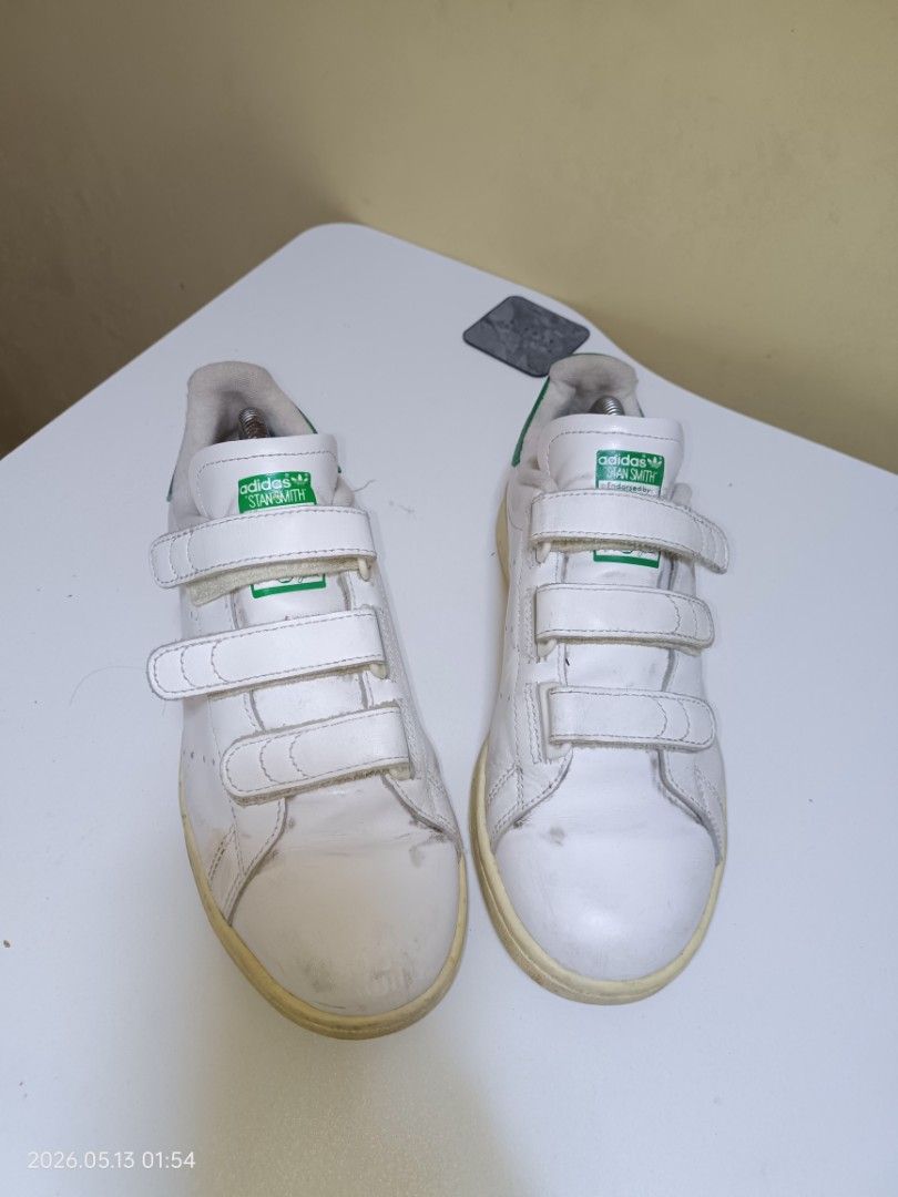 Adidas Stan Smith women's shoes (Category: Sneakers) located in Baguio. Submitted by mariemaeb53657 (Listing ID 1437746482, Image 2). Description: 💐Adidas Stan smith 🍁Eur:37.5 |cm:23.5 insole 🍁Heel drag.