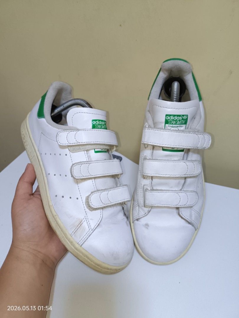 Adidas Stan Smith women's shoes (Category: Sneakers) located in Baguio. Submitted by mariemaeb53657 (Listing ID 1437746482, Image 3). Description: 💐Adidas Stan smith 🍁Eur:37.5 |cm:23.5 insole 🍁Heel drag.