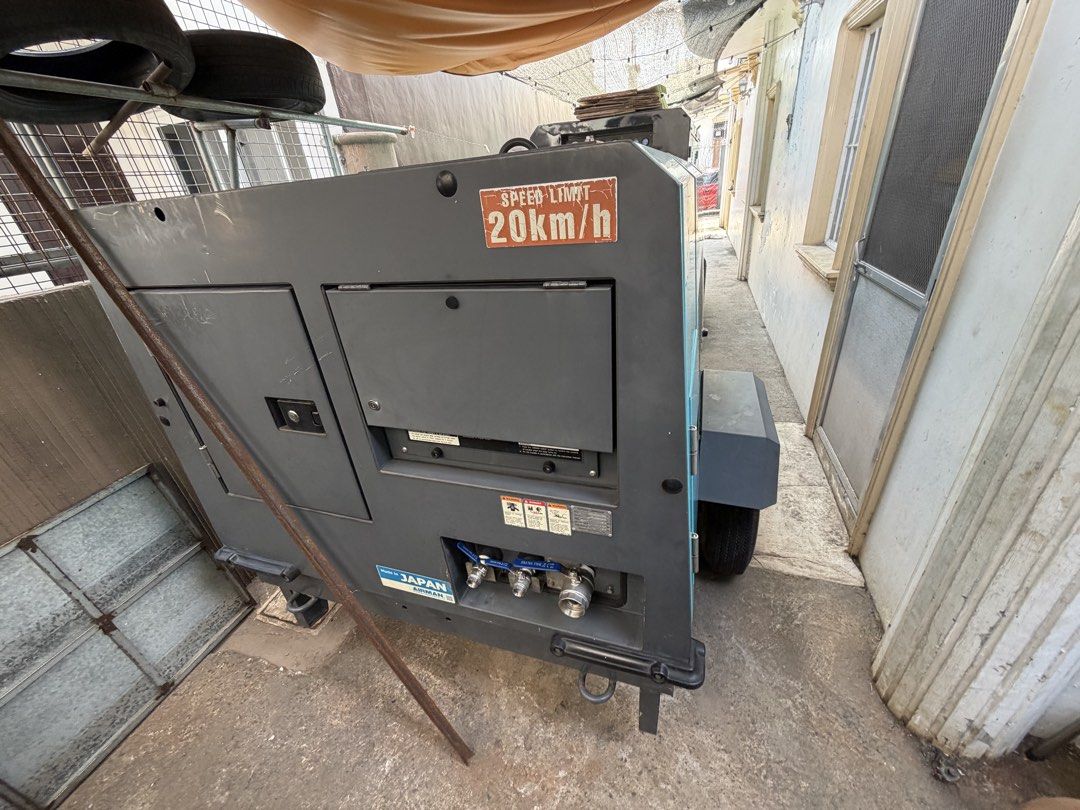 Airman 400 cfm Almost Brand New (Category: Industrial Equipment) located in Manila. Submitted by santiago0721 (Listing ID 1437635391, Image 3). Description: Super Slightly Used Unit Kubota Engine - Japsn Heavy Duty Full Specs - stated in the last 2 pictures.