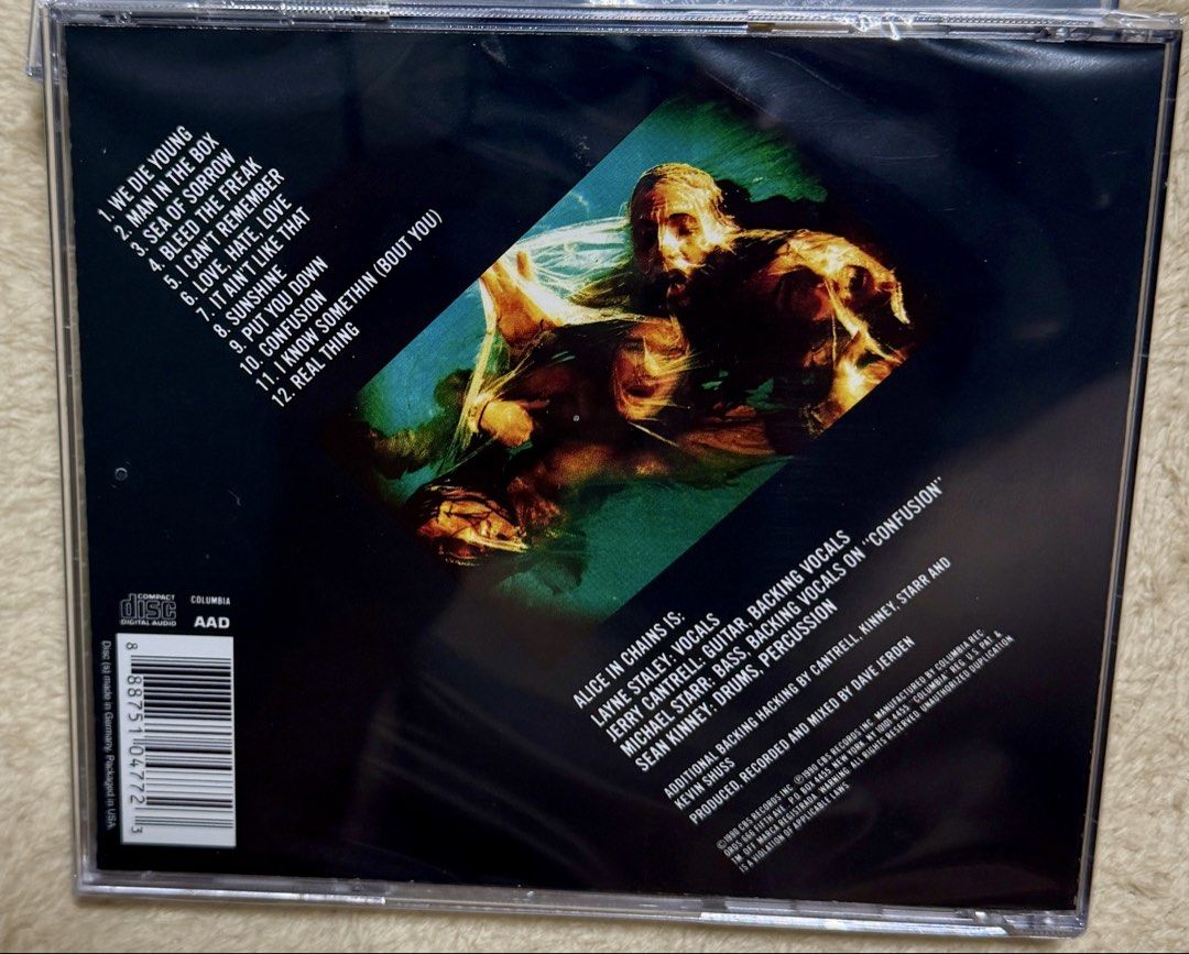Alice in Chains Facelift Brand New Sealed CD (Category: CDs & DVDs) located in Pasig City. Submitted by proteinboy6 (Listing ID 1437658268, Image 3). Description: 🔥 FOR SALE: Alice In Chains – Facelift 🔥 💿 Sealed Brand New CD ✨ ✔️ US Pressed 🇺🇸 ✔️ Rare & collectible release 🔥 ✔️ Factory sealed, untouched condition 🔥 Featuring legendary grunge hits: • “Man in the Box” ⛓️ • “We Die Young” ⚡ • “It Ain’t Like That” 🔥 • And more heavy grunge c