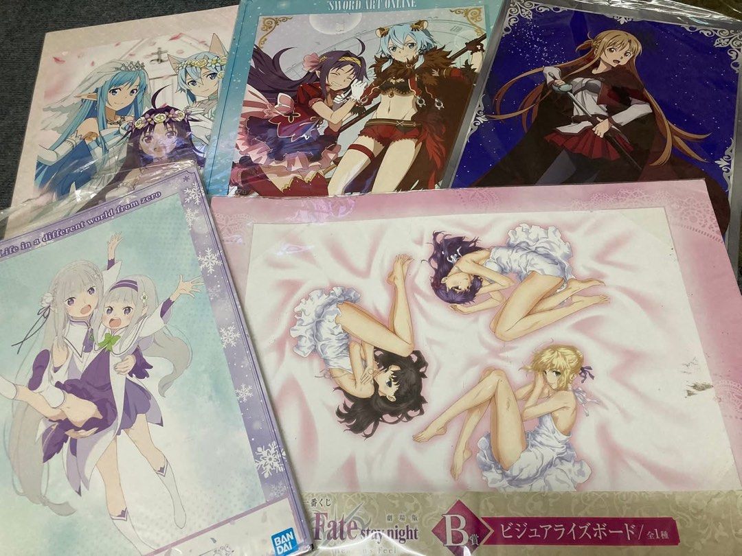 Anime Poster Set (Category: Art & Prints) located in Quezon City. Submitted by lee.selection (Listing ID 1437743904, Image 1). Description: Anime Poster Set Official As is, some with folds Wysiwyg Pick up only 200php set .