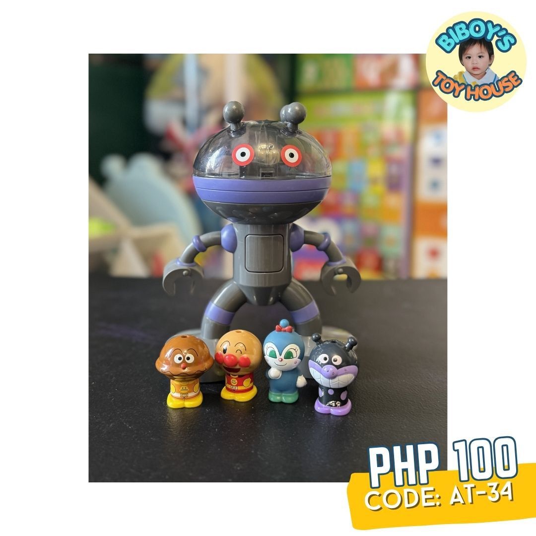 Anpanman Toy Figures Set with potpot, Hobbies & Toys, Toys & Games on ...
