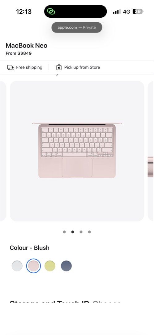 Apple MacBook Neo - Blush453329111095726083