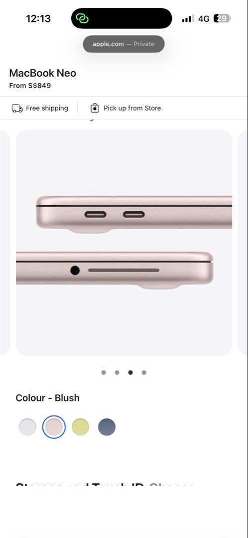 Apple MacBook Neo - Blush453329111095726082