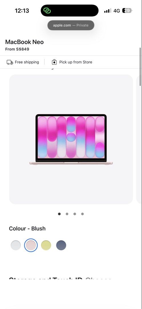 Apple MacBook Neo - Blush453329111095726081