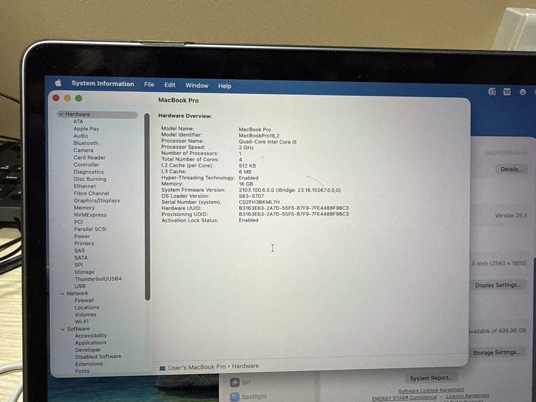 Apple MacBook Pro 13-inch (2016)452776775354961920
