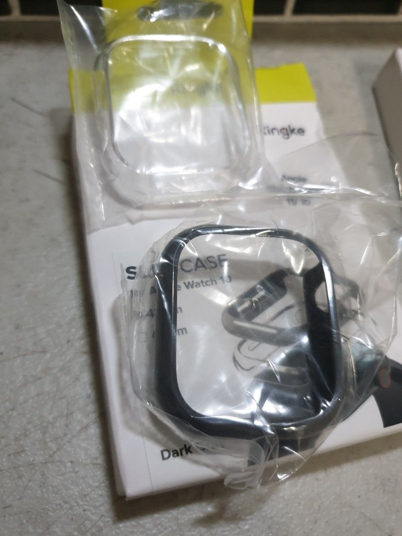 Apple Watch 10 42mm Slim Case and Strap Ringke Bundle Opened Packaging Negotiable (Category: Cases & Sleeves) located in Cainta. Submitted by nighelking (Listing ID 1437751415, Image 3). Description: Two items for 700 only Good as new Original Ringke Items Made in Korea For Apple Watch 10/11 42mm message me for other design or size.