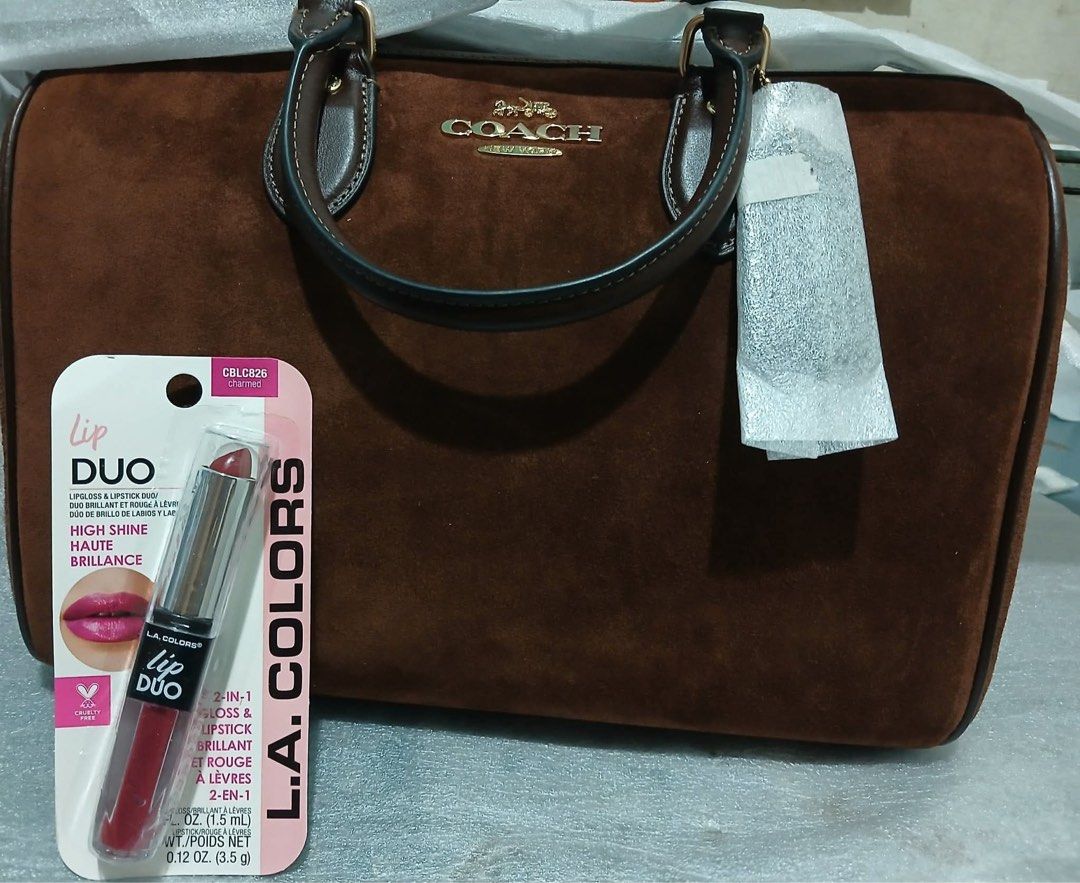 Authentc Limited Edition Coach Rowan (Category: Luxury Bags & Wallets) located in Arayat. Submitted by livetothefullest_497 (Listing ID 1437507400, Image 1). Description: Limited Edition Vintage Brown coach rowan all item is personal collection and authentic if in doubt ..dont buy.. Pm for details RFS:: Declutter pm for details.