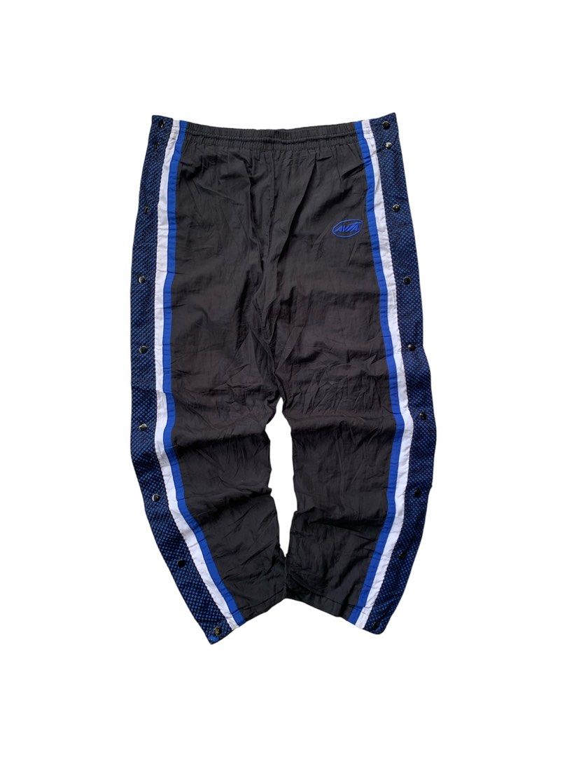 (AVIA) Vtg Black Side Stripes Track Pants (Category: Other Bottoms) located in Sindangan. Submitted by holy_thrift (Listing ID 1437694573, Image 2). Description: (AVIA) Vtg Black Side Stripes Track Pants - waist / 38 / adjustable - length / 41 - thigh / 14 - hem / 8 - mid thick / mid heavy - issue / pm - might have!.