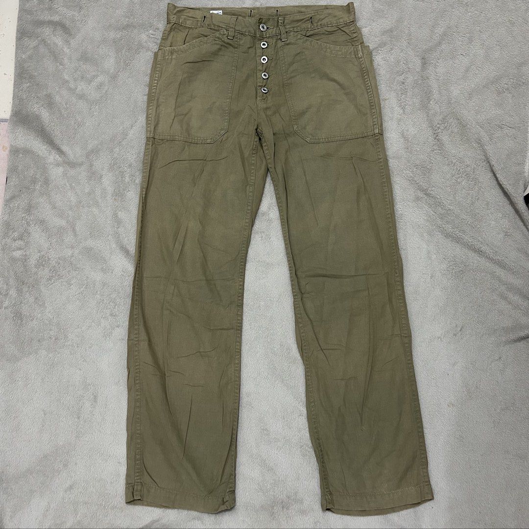 baker pants (Category: Jeans) located in Zamboanga. Submitted by sapananga (Listing ID 1437726392, Image 1). Description: vintage clip tab baker pants buckle back size 2 31W x 39L 7.5Hem details are posted.