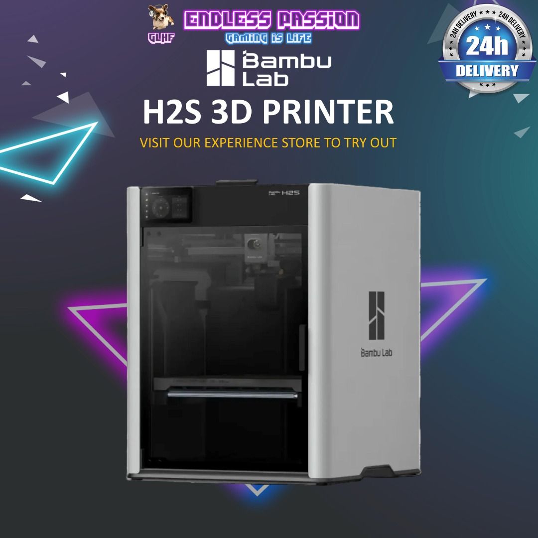 Bambu Lab H2S Professional 3D Printer452786380730552320
