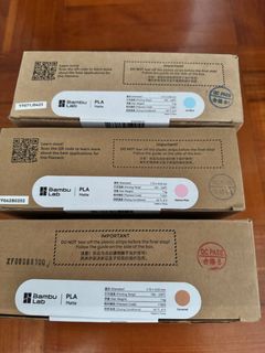 Bambu Lab PLA Matte Filament - Various Colors459383246695976960