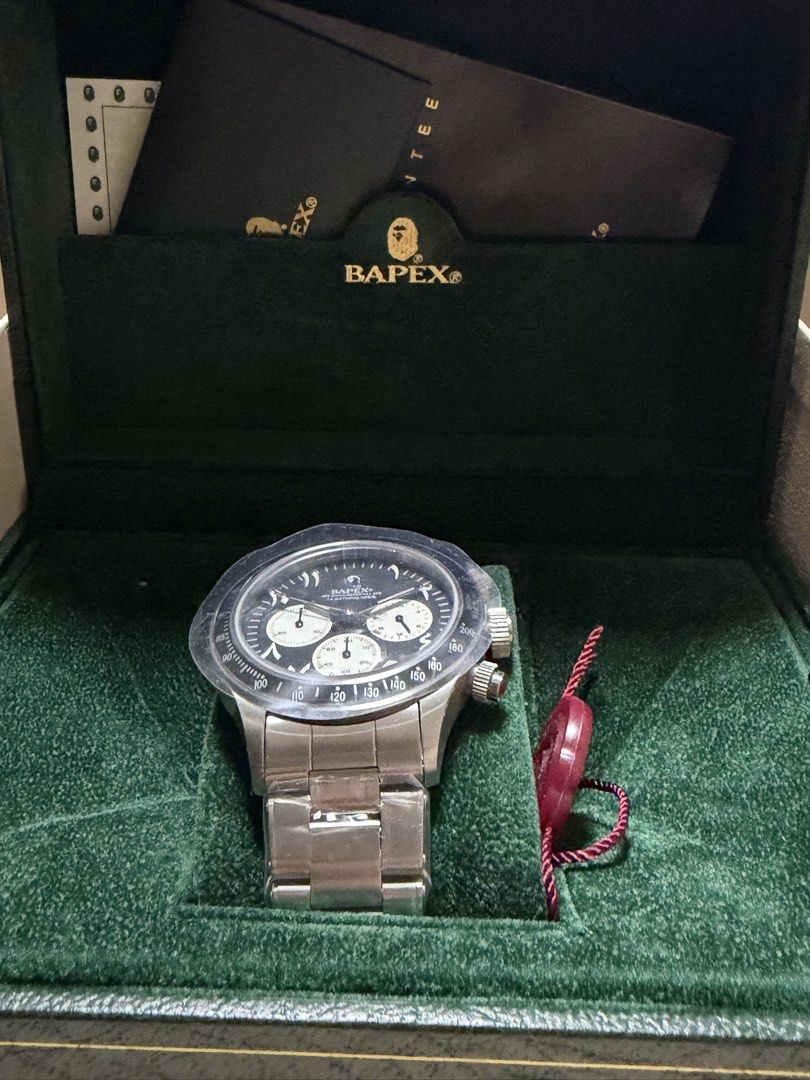 Bapex Type 4 Arabic Dial (Category: Luxury Watches) located in Quezon City. Submitted by luxitemsph_ (Listing ID 1437631414, Image 3). Description: -Brand new bapex type 4 arabic dial bought from japan with complete inclusions -srp 50k+.