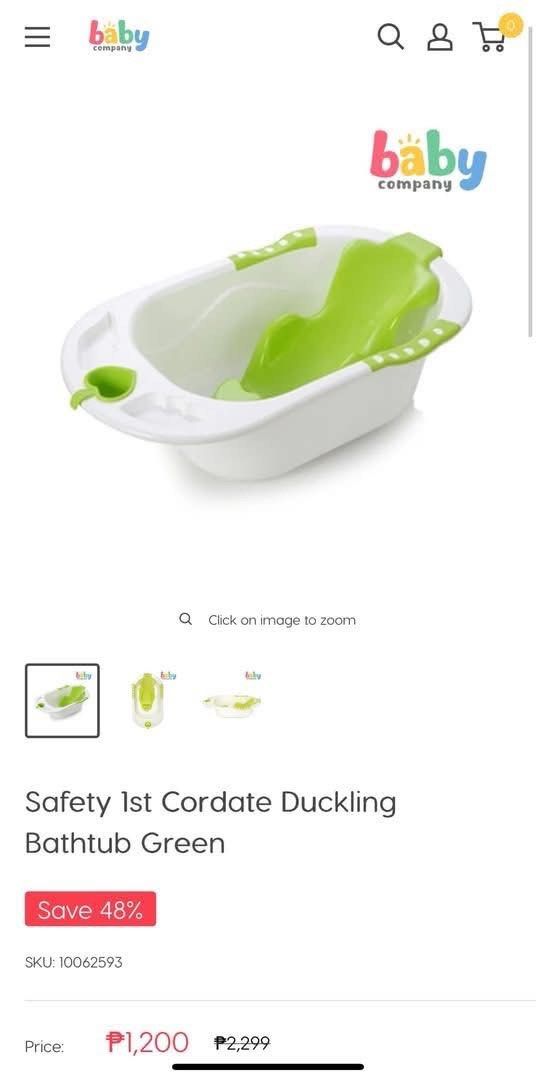 Bath Tub (Category: Bathtub & Bath Accessories) located in Quezon City. Submitted by sylviasofia (Listing ID 1437621763, Image 3). Description: safety first bath tub P800 .