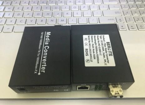 Berlite Fiber Media Converter MG-G1855-LC