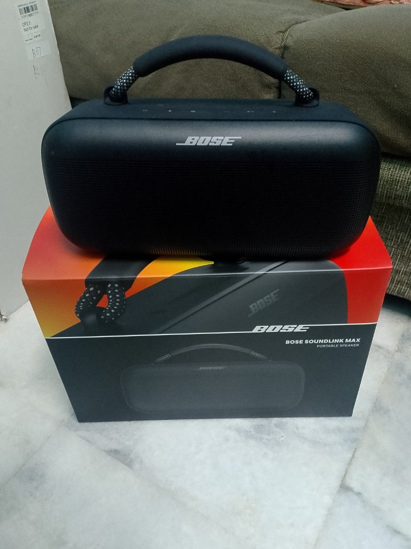 Bose Soundlink Max Portable Speaker, Audio, Soundbars, Speakers ...
