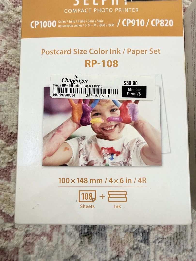 Canon SELPHY CP910 Compact Photo Printer452911447860193281
