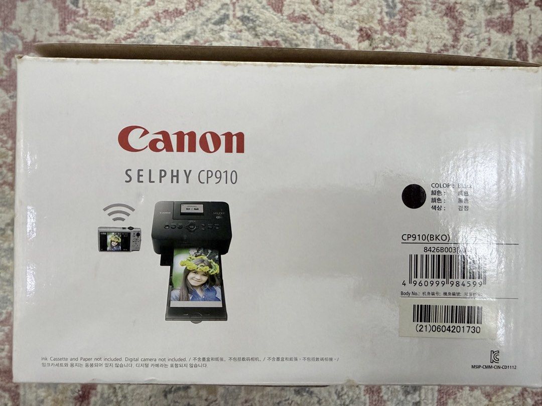 Canon SELPHY CP910 Compact Photo Printer452911447860193283