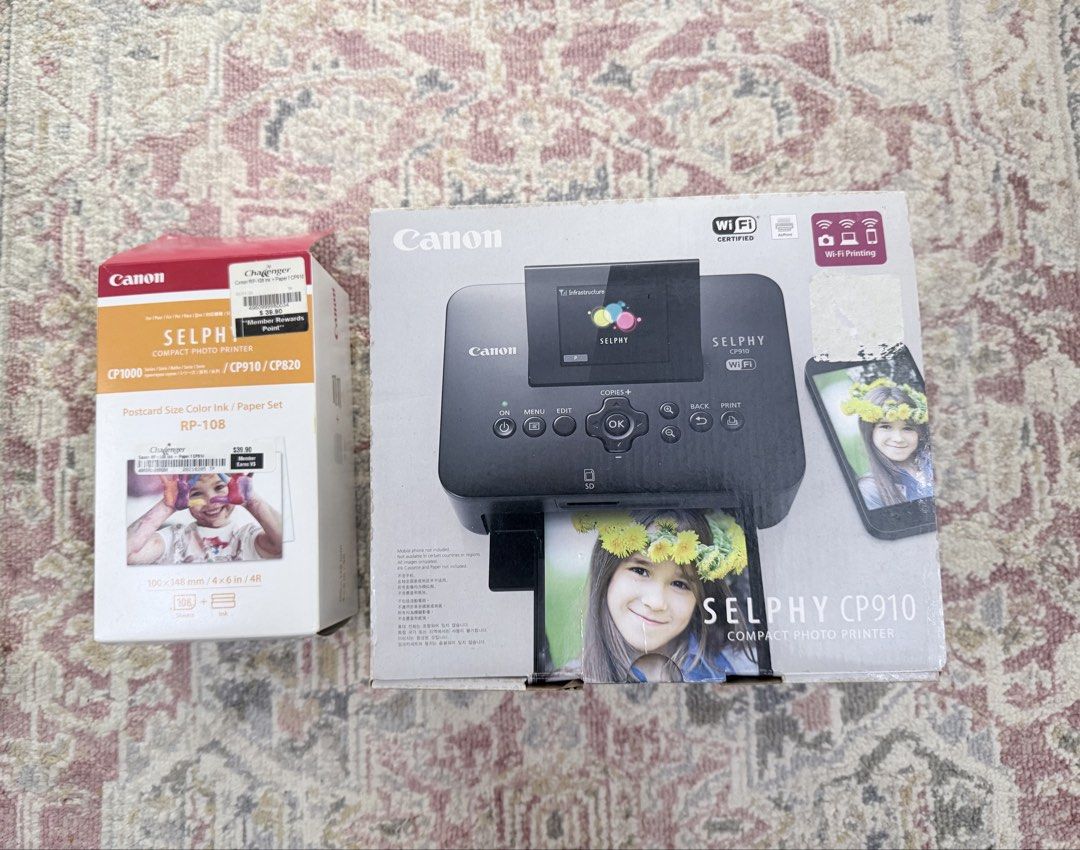 Canon SELPHY CP910 Compact Photo Printer452911447860193280