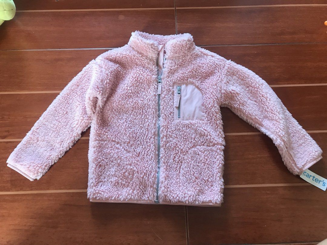 Carter's Zip-up Fleece Jacket / Pink/ 7 (Category: Babies & Kids Fashion) located in Antipolo. Submitted by TheOne21 (Listing ID 1437647079, Image 2). Description: .