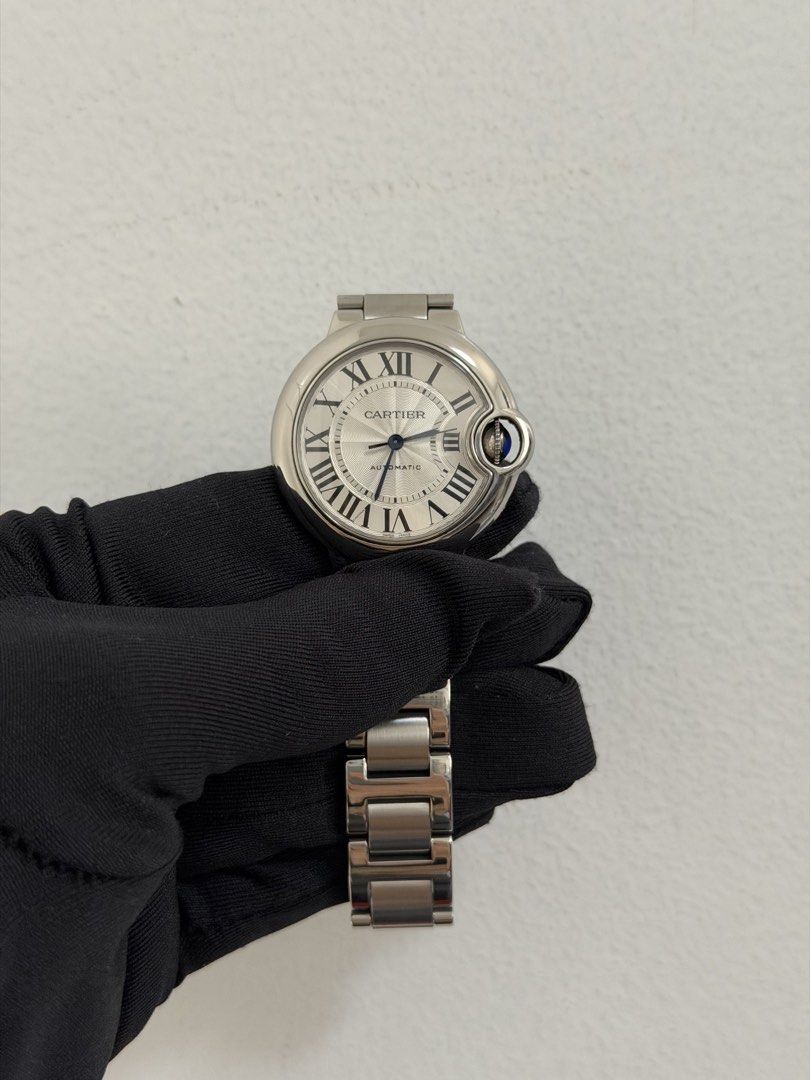 Cartier Ballon Bleu 33mm Automatic Watch (Category: Luxury Watches) located in San Juan City. Submitted by rhyswatchph (Listing ID 1437595283, Image 2). Description: Cartier Ballon Bleu 33mm Year 2021 WSBB0044 Automatic Full set Condition 9.8/10 Under warranty San Juan City/New Manila QC On hand Other watches available 295,000 .