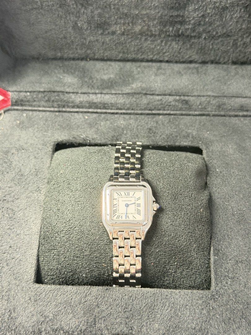 Cartier Panthere Small (Category: Luxury Watches) located in San Juan City. Submitted by rhyswatchph (Listing ID 1437595904, Image 1). Description: Cartier Panthere Small Year 2018 WSPN0006 Full Set Condition 9.8/10 San Juan City/New Manila QC On hand 275,000.