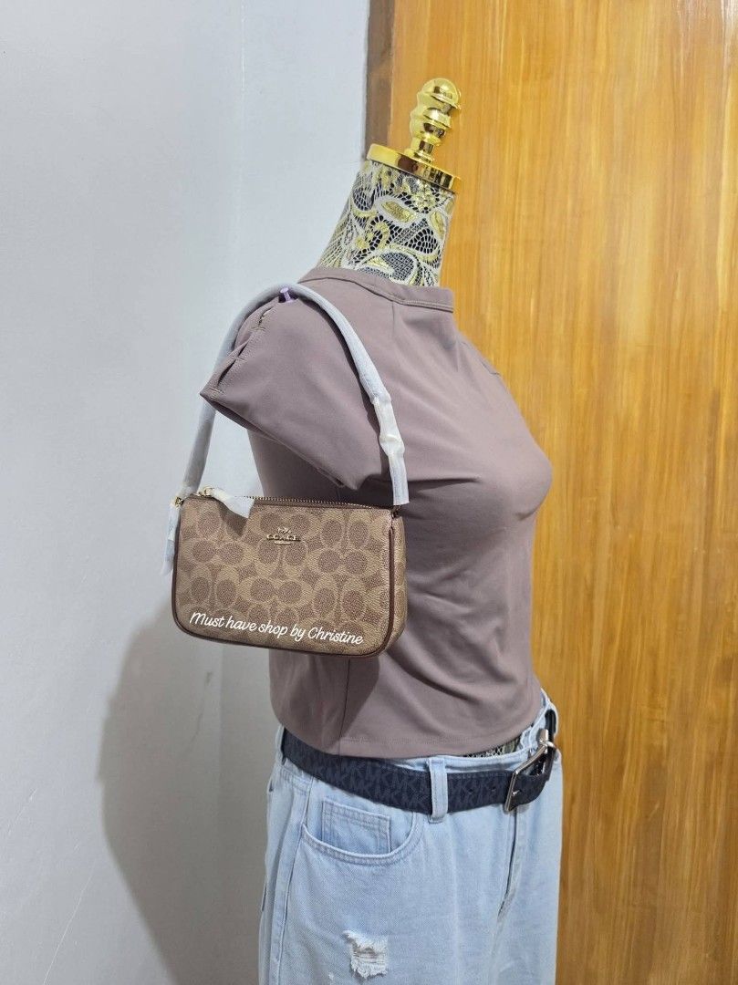 Coach Nolita 19 brown tan (Category: Shoulder Bags) located in Bauang. Submitted by chictine (Listing ID 1437685079, Image 1). Description: Coach Nolita19 in brown tan Brandnew and sealed guaranteed original or moneyback source from US location: bauang la union courier: jnt or lbc.