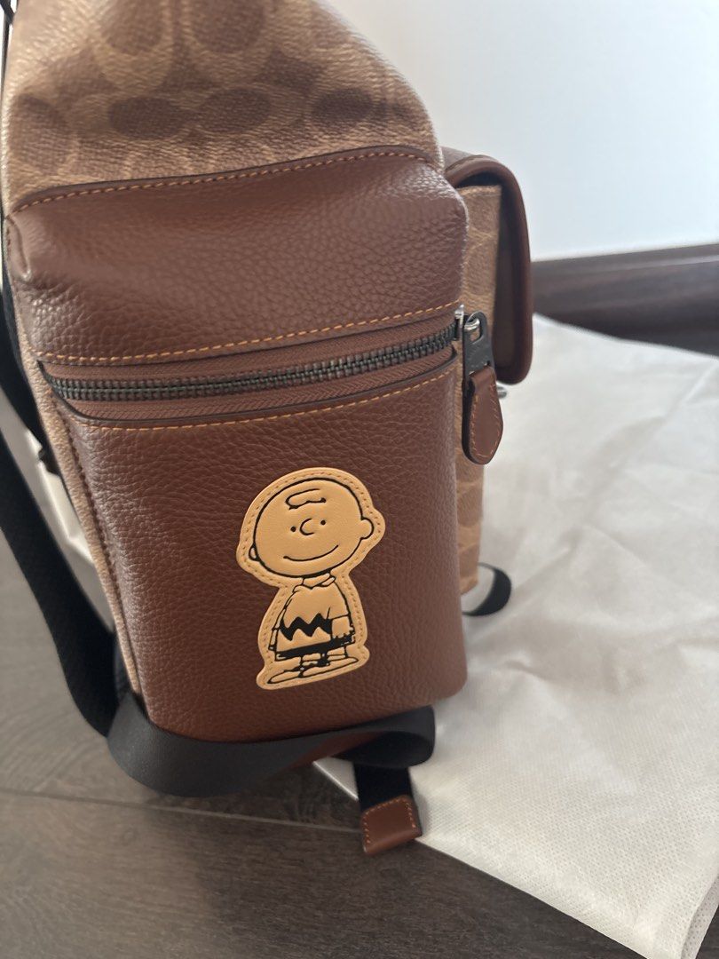 coach backpack with flowers Coach Mini Charlie Tea Rose Floral Print Nylon Backpack 57636