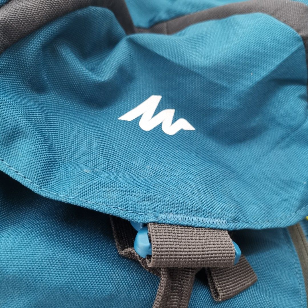 Decathlon Quechua Hiking Backpack (Aqua Blue, 60L) (Category: Backpacks) located in General Mariano Alvarez. Submitted by hundred_lives (Listing ID 1437603380, Image 3). Description: Decathlon Quechua Hiking Backpack (Aqua Blue, 60L) Authentic Original Good Condition Multipocket With Emergency Whistle With Built-in Spinal Backplate Support ‼️***Or Best Offer Wins***‼️ ‼️***Split Or As Pack***‼️ ‼️***Negotiable All Items***‼️ Tags: jordan nike pum