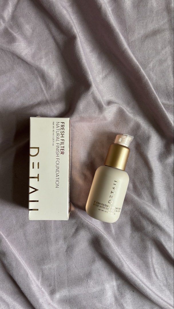 Detail Fresh Filter Natural Finish Foundation (Category: Makeup) located in Manila. Submitted by yanihatesu (Listing ID 1437624829, Image 1). Description: - Fresh Filter Natural Finish Foundation - Provides a fresh, natural finish - Comes with original box - Shade: Almond - BRAND NEW .