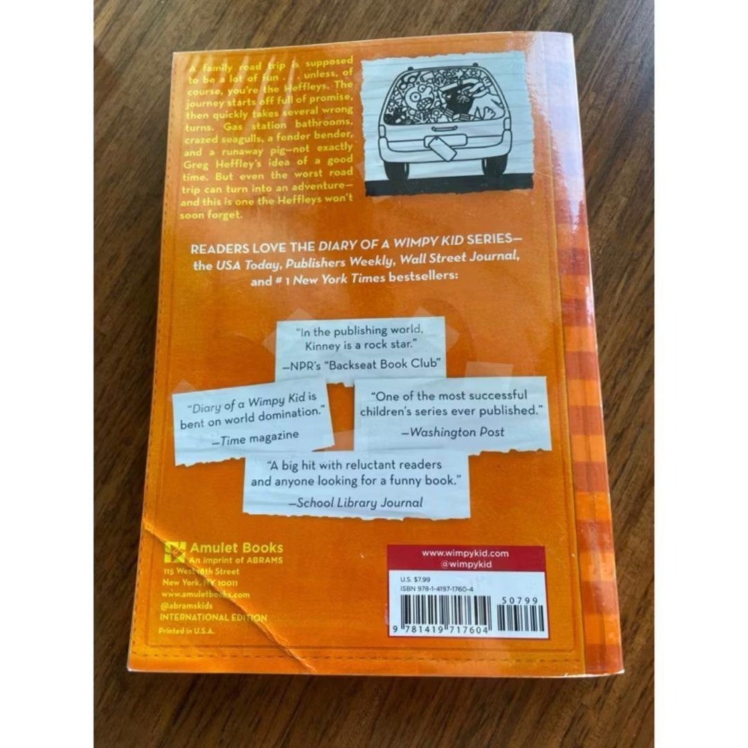 Diary of a Wimpy Kid (Preloved) (Category: Children's Books) located in Cebu City. Submitted by s_415 (Listing ID 1437590140, Image 2). Description: Diary of a Wimpy Kid (Preloved) - Preloved - in good condition - All books are in plastic cover - bought from National Bookstore and Fullybooked - Hard Luck is the only book that is flawless - The Last Straw have very MINIMAL flaws - The Long Haul has a fold at the back (see picture) - The Ugly Truth