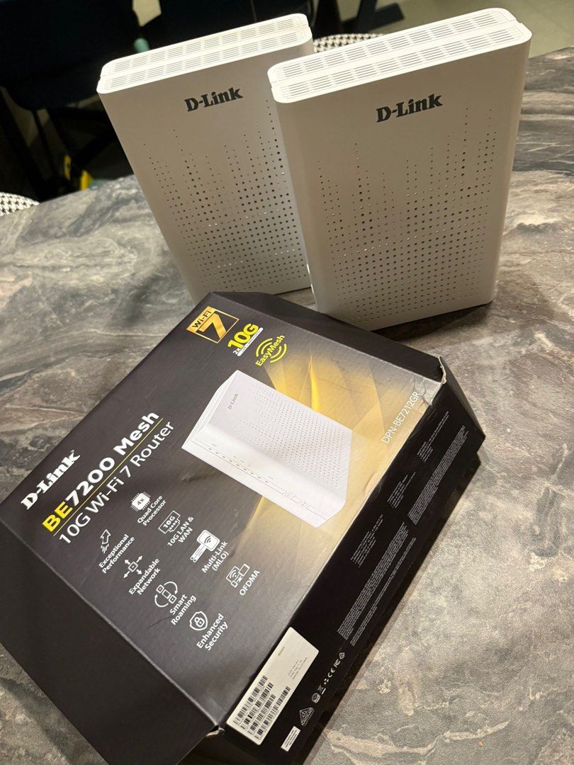 D-Link BE7200 Mesh 10G Wi-Fi 7 Router