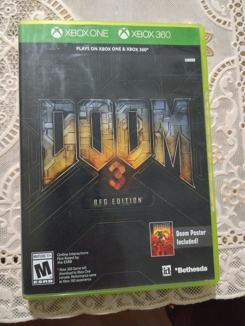 Doom 3 xbox one xbox 360 (Category: Xbox) located in Manila. Submitted by cruzivanpatrick (Listing ID 1437672084, Image 1). Description: xbox one game tested working on xbox one pwede rin sa xbox one slim at series x meet up lrt 1 abad santos station deliver kayo mag book g cash shipping payment first jrs or lbc salamat po.
