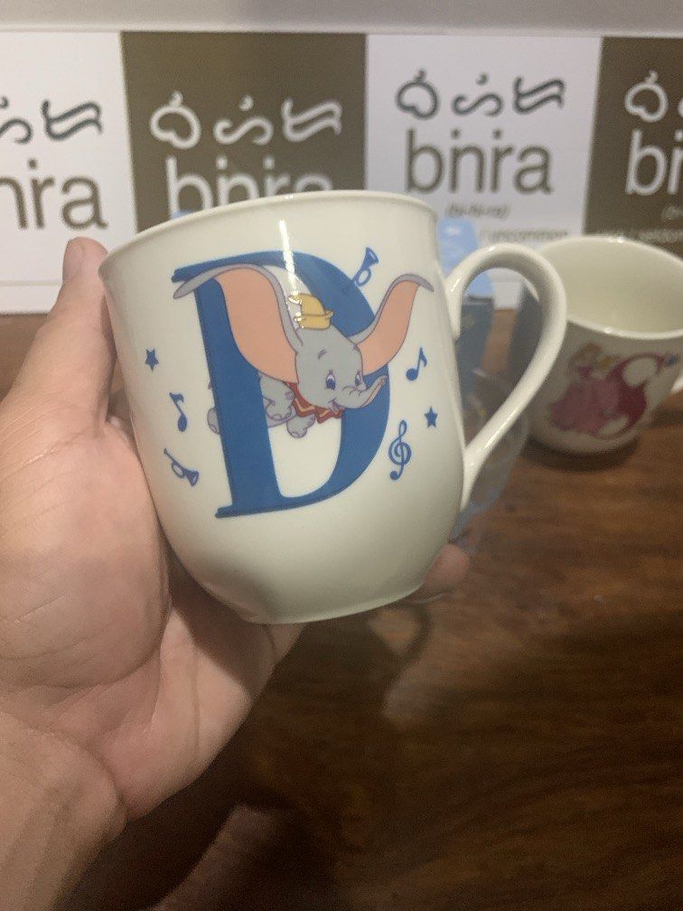 Dumbo / Sleeping Beauty - Mug and Glass (Category: Coffee & Tea Tableware) located in Carmona. Submitted by bihira (Listing ID 1437693297, Image 3). Description: Dumbo / Sleeping Beauty - Mug and Glass - Authentic Fan Merch - Disney - WYSIWYG - Mugs - w/o box - Dumbo Glass - with OG Box.