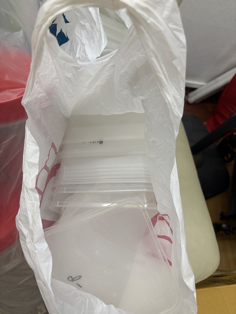 FREE Plastic Food Containers (4 bags)