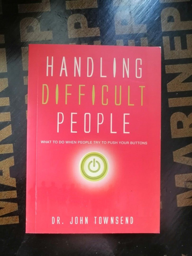 Handling Difficult People (Category: Storybooks) located in Makati City. Submitted by booksbymarvin (Listing ID 1437613467, Image 1). Description: For sale Paperback. In good condition MOD, MOP: LBC GRAB, GCASH, BPI.