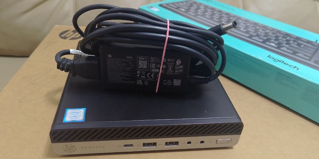 Hp Mini Pc Intel Core i7 Computer (Category: Desktops) located in Makati City. Submitted by john1215cruz (Listing ID 1437697295, Image 2). Description: Sale as Set Mini Pc Hp mini pc Intel core i7 Processor 8gb Ram 240gb SSD Intel UHD Graphics Wifi Bluetooth ready Windows 10 Pro 64bit Inclusions: Hp 22 inches 1080p Monitor Keyboard and Mouse Power adapter Dp Cable Taguig Loc for pick up ko.