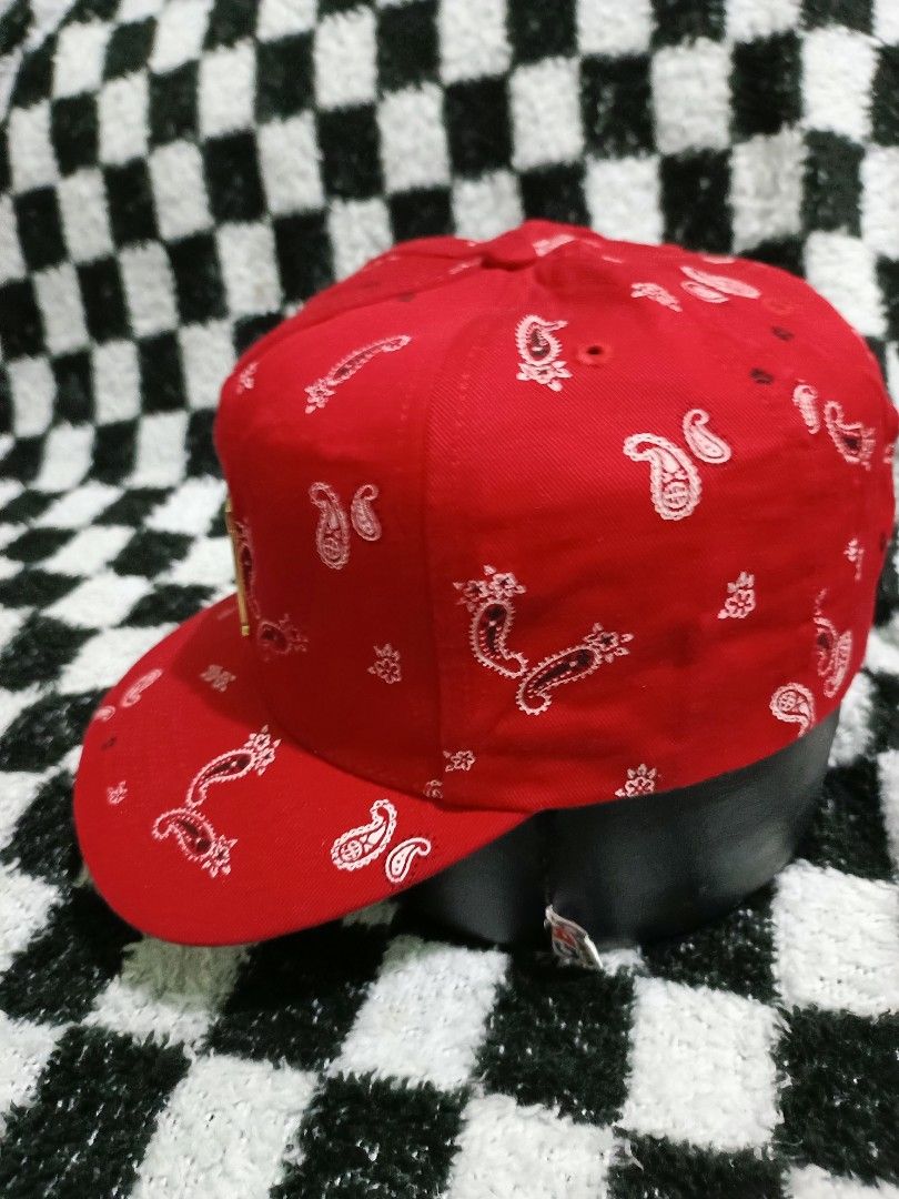 Huf bandana red dad hat cap (Category: Caps & Hats) located in Caloocan City. Submitted by shsgoods (Listing ID 1437582665, Image 2). Description: location: Karuhatan Valenzuela City.