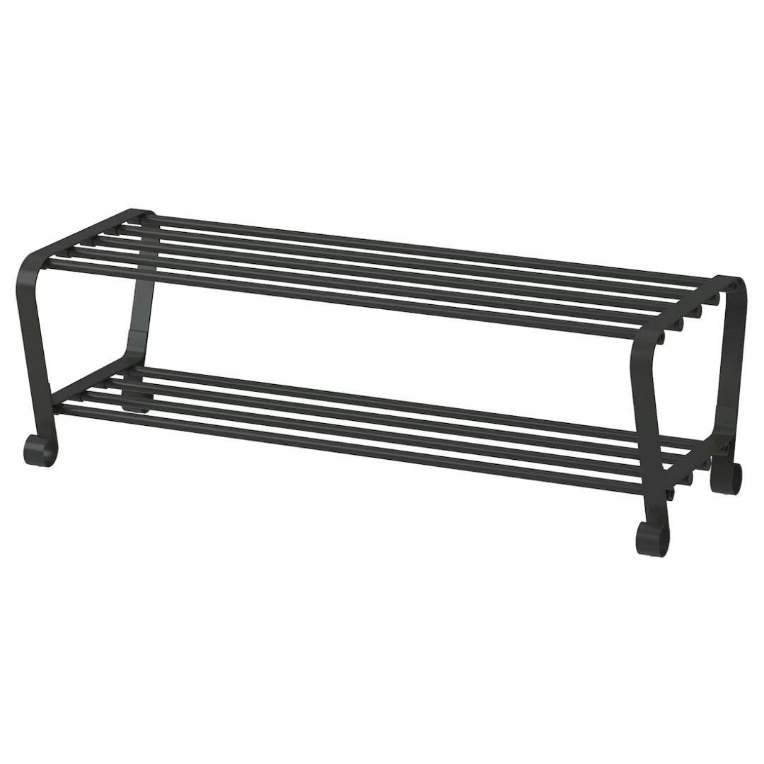 IKEA Portis Metal Shoe Rack (Category: Home Improvement Tools & Accessories) located in Bacolod City. Submitted by makarina89 (Listing ID 1437648222, Image 3). Description: Shoe rack only. Sturdy and Durable. In good condition, no damage. Location: Eroreco, Bacolod City, Negros Occidental Price is negotiable. If Interested: Buyer will shoulder the delivery fee. Accepts Gcash, GoTyme, RCBC, and BPI modes of payment. Thank you for shopping sustaina